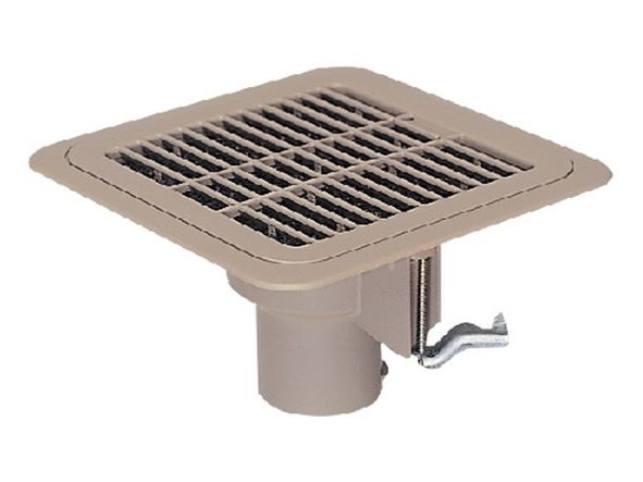 P-05GLU-BR|薄型グリル(床取付可能)