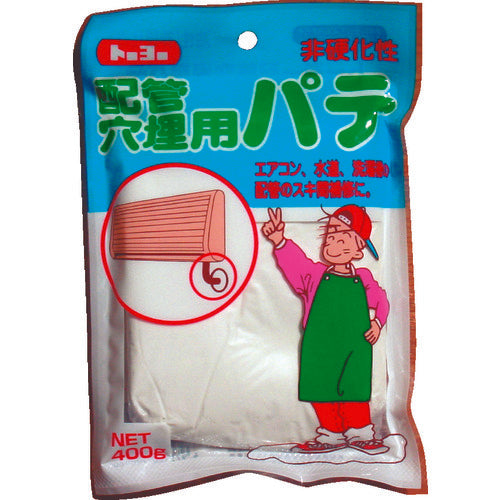 3095479｜配管・穴埋め用パテ 白 400g 1個入 – 電材Days