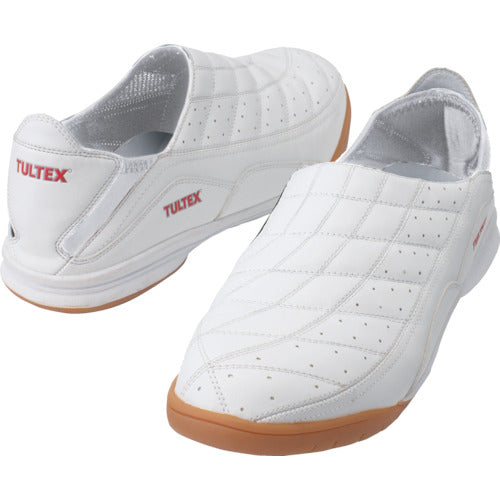 4491238｜セーフティシューズTULTEX 踵踏みホワイト L