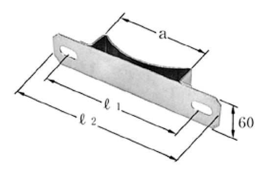 ABM-10｜M座 パンザーマスト用 100〜120φ