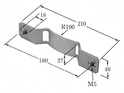 BXG｜高圧計器箱取付金具 2個入