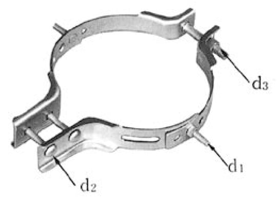 DCBD-28｜槍出金具用芯付バンド φ280〜φ375