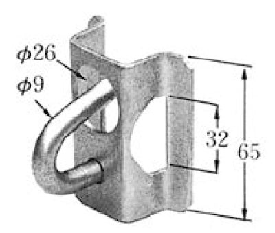 DWH-A｜フック金物 IBT-300用 引込線引留具支持用