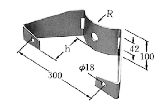 EAS｜ケーブル端末支持金具 R100 3BD-HD用
