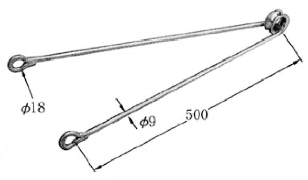 GYV｜支線ハンガー パンザーマスト用