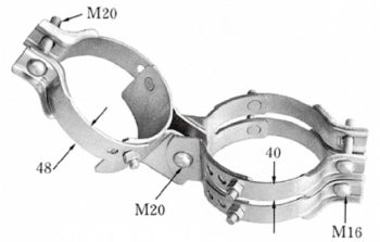 PF-19｜支柱金具 195φ〜240φ 末口190