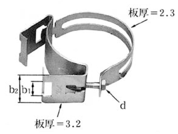 PS-16｜ケーブル立上り管用サドル 166φ PSBT用