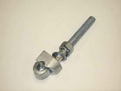 WJC-3｜メッセン ワイヤ吊クランプ 75角アーム用 M12×145ミリ