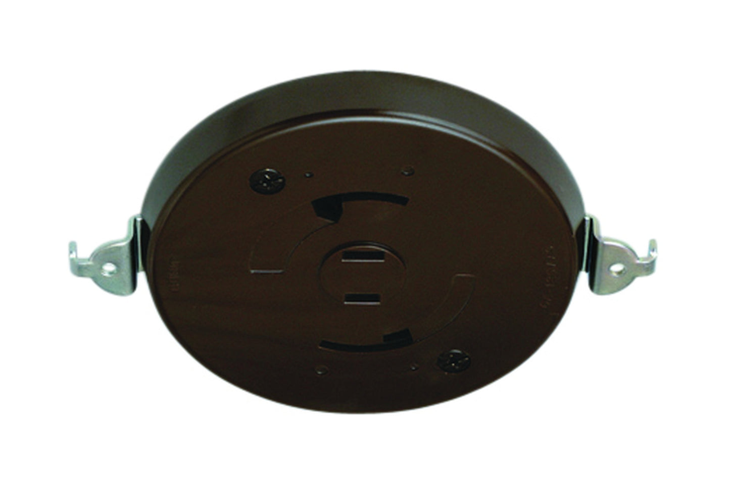 1382-C｜埋込引掛シーリングボディ コンセント付 チョコレート色 コンセント付 チョコ色