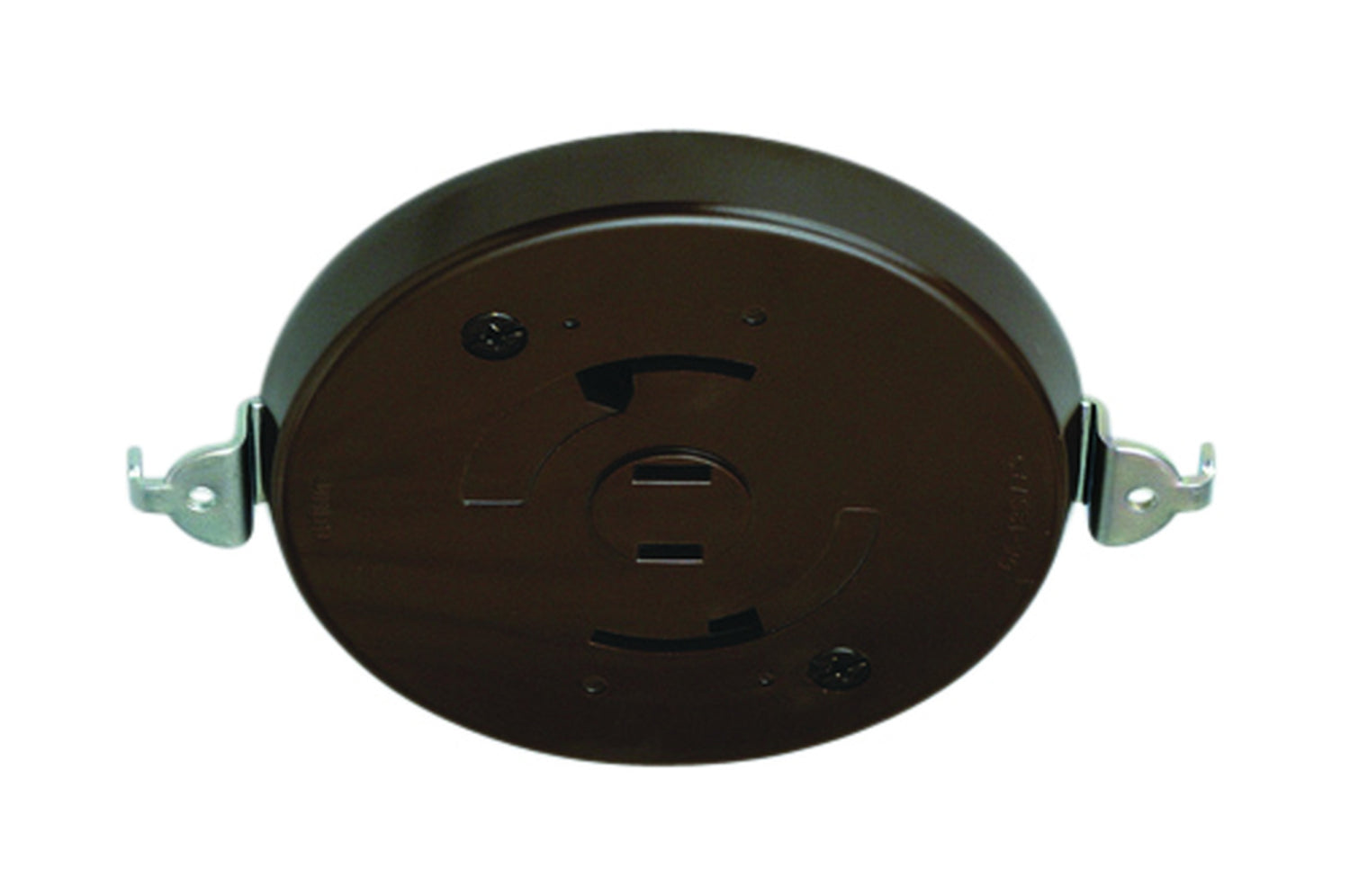 1382-C｜埋込引掛シーリングボディ コンセント付 チョコレート色 コンセント付 チョコ色