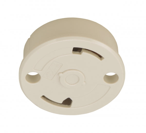 一枚板☆重厚机不規則形状 光沢仕上げ 3222N-L6-RD 接地形2P 20A 250V (NEMA L6-20) プラグ (ナイロンカバー