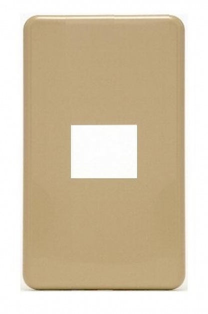 6541-1-L｜エレガンスカセットプレート 1連用 1口 ライトベージュ