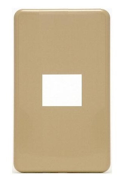 6541-1-L｜エレガンスカセットプレート 1連用 1口 ライトベージュ