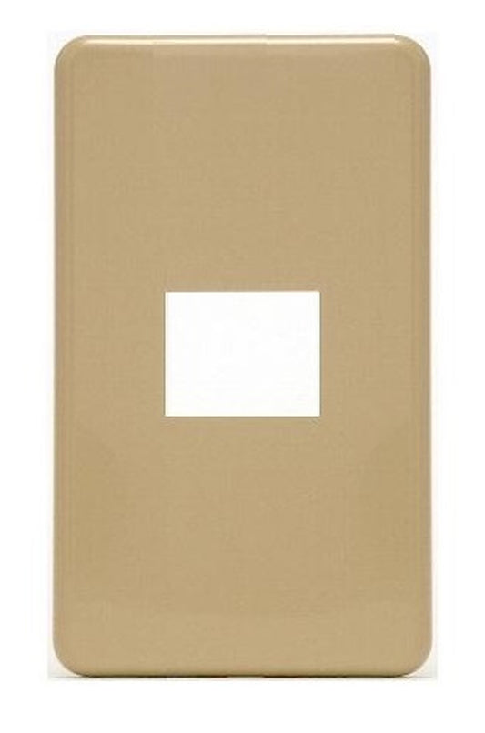 6541-1-L｜エレガンスカセットプレート 1連用 1口 ライトベージュ