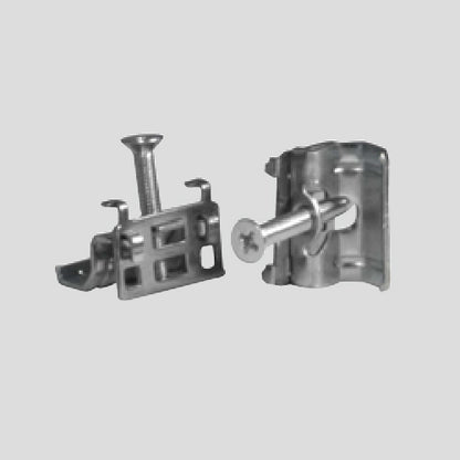 BHP-18｜はさみ金具 2個1組 機器用プレート用 6?18mm 機器用タテ形カセットプレート専用