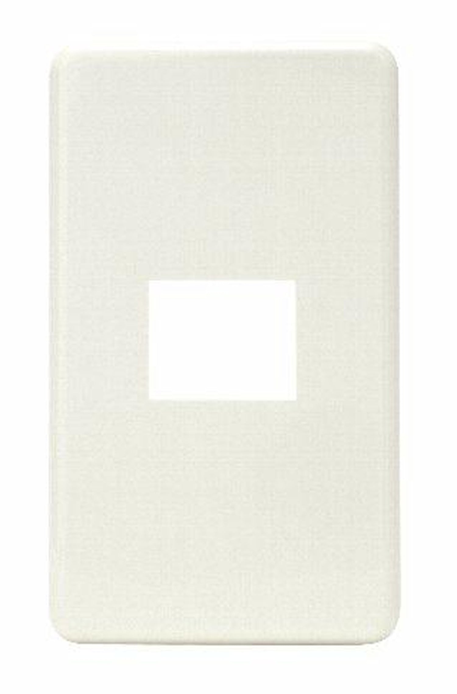 BP-1U-PW｜スタンダード型プレート エレガンス 1連用 ピュアホワイト