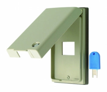 BPN-1UWKY｜防滴プレート キー付き1個用 キー付き1個用