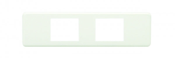 BPN-2UP-PW｜エレガンス機器用プレート 2コ用 2コ用 ピュアホワイト