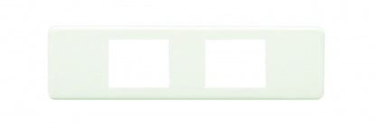 BPN-2UP-PW｜エレガンス機器用プレート 2コ用 2コ用 ピュアホワイト