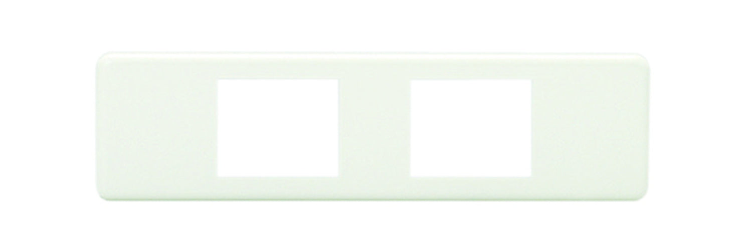 BPN-2UP-PW｜エレガンス機器用プレート 2コ用 2コ用 ピュアホワイト