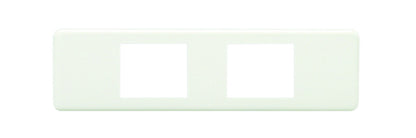 BPN-2UP-PW｜エレガンス機器用プレート 2コ用 2コ用 ピュアホワイト