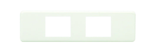 BPN-2UP-PW｜エレガンス機器用プレート 2コ用 2コ用 ピュアホワイト