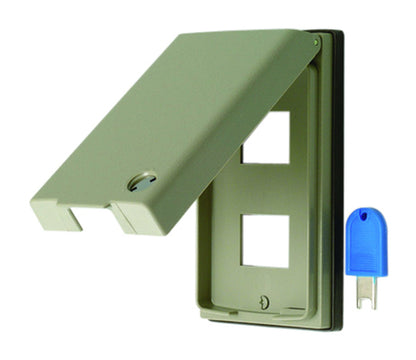 BPN-2UWKY｜防滴プレート キー付き2個用 キー付き2個用