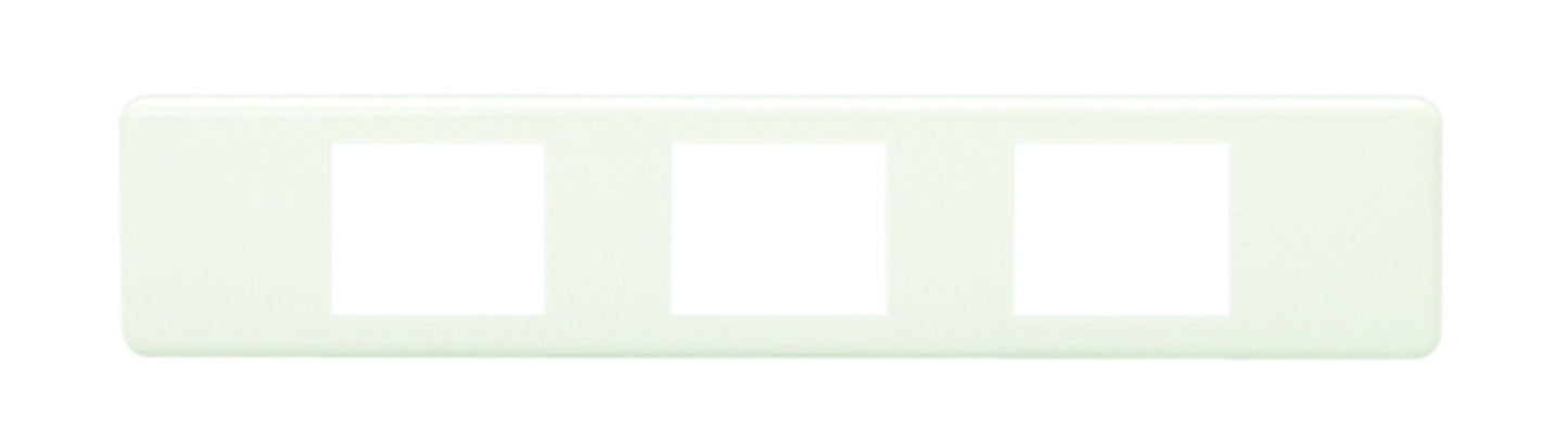 BPN-3UP-PW｜エレガンス機器用プレート 3コ用 3コ用 ピュアホワイト