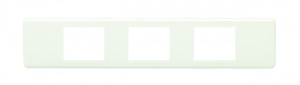 BPN-3UP-PW｜エレガンス機器用プレート 3コ用 3コ用 ピュアホワイト