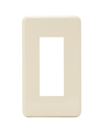 HBP-3U-W｜ホームエレガンスプレート 1連用 ホワイト