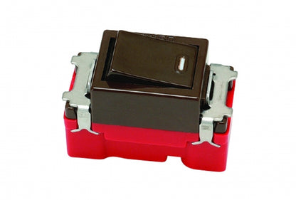 JEC-BN-1-C｜ニューマイルドビー チョコレート色 埋込スイッチ 片切 片切 チョコ