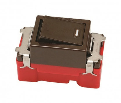 JEC-BN-2-C｜ニューマイルドビー チョコレート色 埋込スイッチ 両切 両切 チョコ色