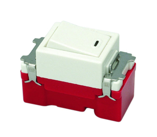 JEC-BN-2-PW｜埋込スイッチ 両切