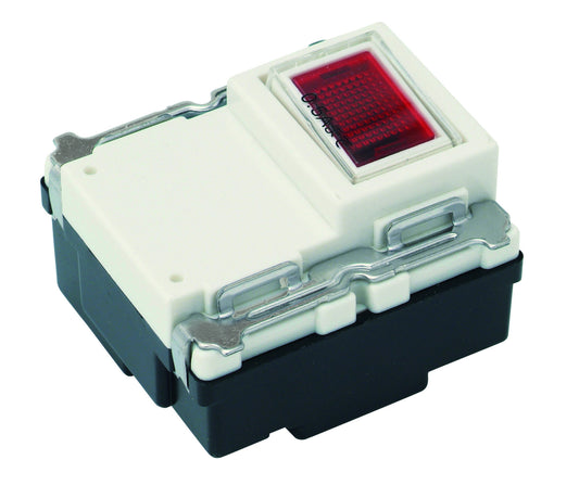 JEC-BN-4MLCL-PW｜チェック用オーロラマークスイッチ 低ワット用 4路 チェック用 低ワット用 4路