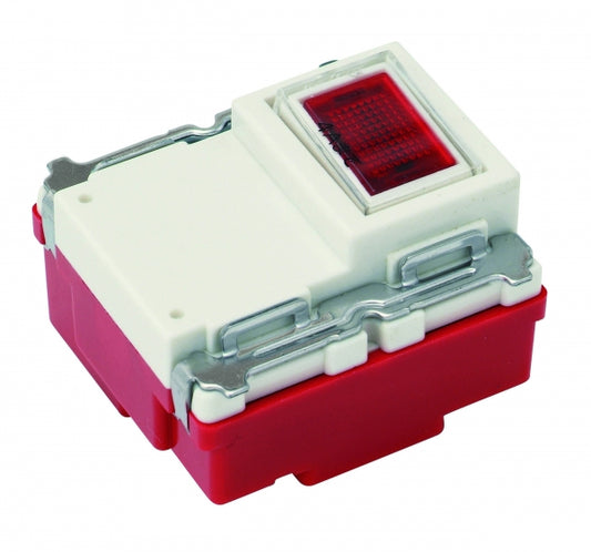 JEC-BN-4MLCR-PW｜チェック用オーロラマークスイッチ 4路 チェック用 4路