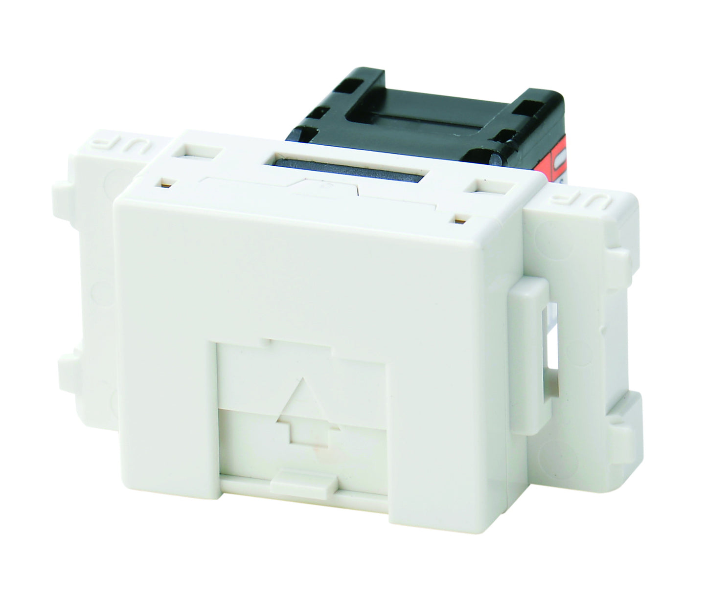 JEC-BN-LW5E-PW｜埋込モジュラージャック 8極8心Cat5e (PW色) 8極8心CAT5E PW色