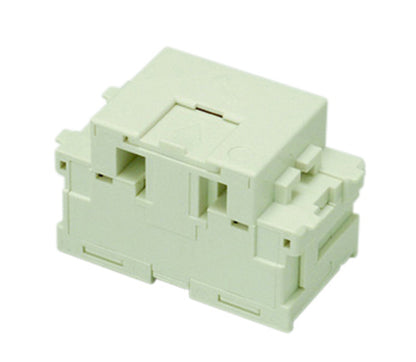 JEC-BN-WUJ4-PW｜電話用 埋込モジュラージャック 6極4心用 (PW色) 電話用 6極4芯用 PW色