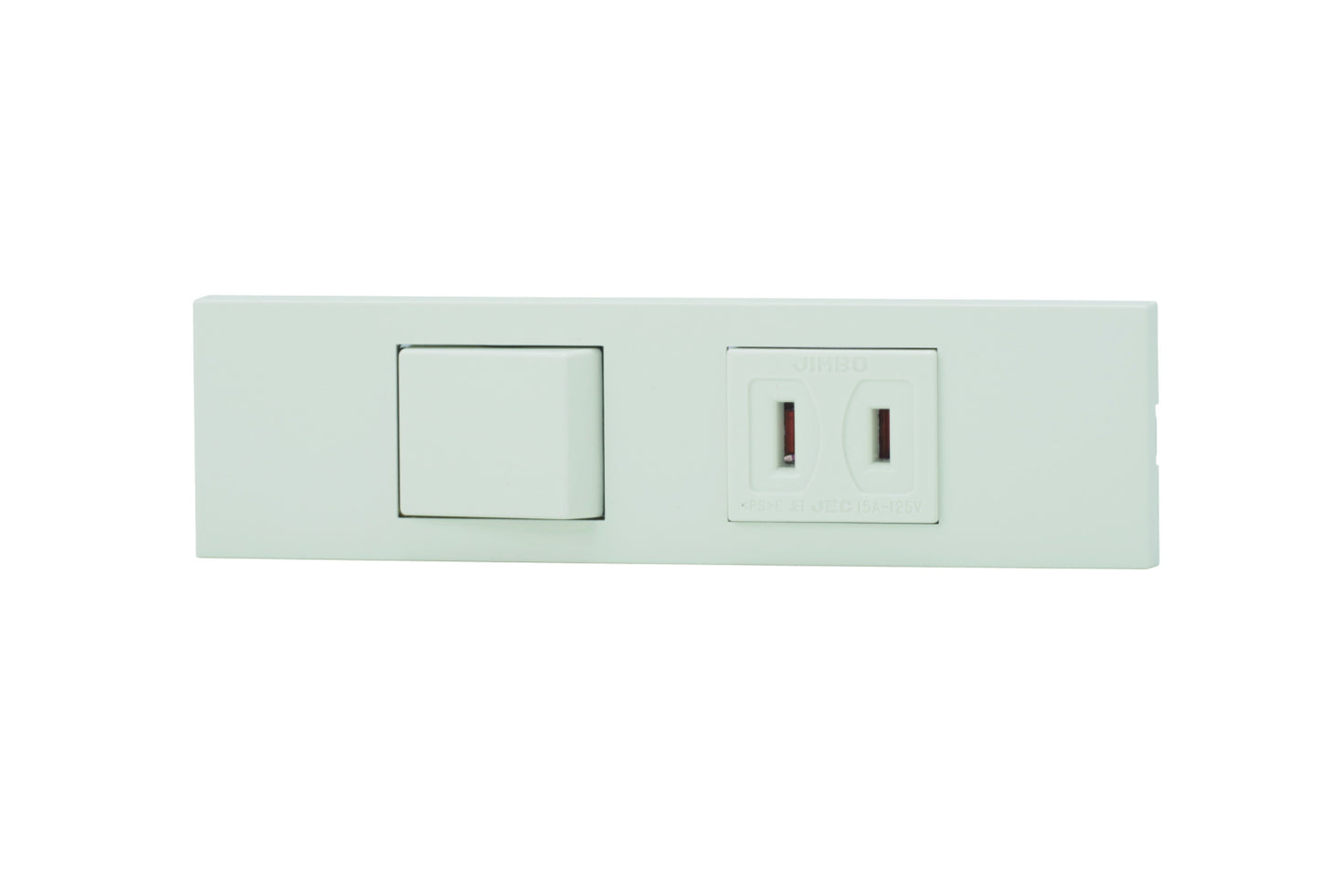 KAG-2512｜NKシリーズ家具・機器用3路スイッチ＋コンセントセット (PW色) 家具・機器用 PW色