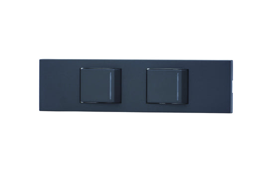 KAG-2538｜NKシリーズ家具・機器用3路+3路ガイドランプ付き
スイッチセット (SB色) NK 家具・機器用 ガイドランプ付 SB色