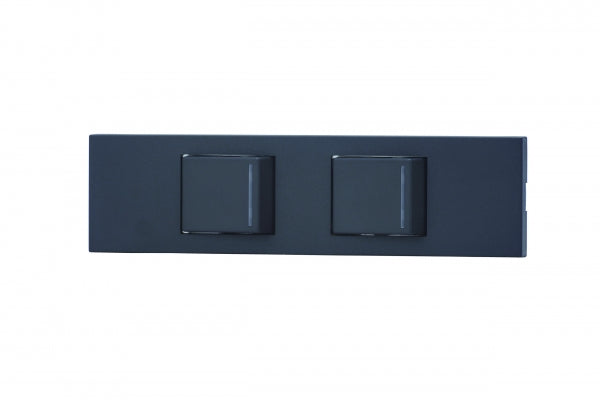 KAG-2538｜NKシリーズ家具・機器用3路+3路ガイドランプ付き
スイッチセット (SB色) NK 家具・機器用 ガイドランプ付 SB色