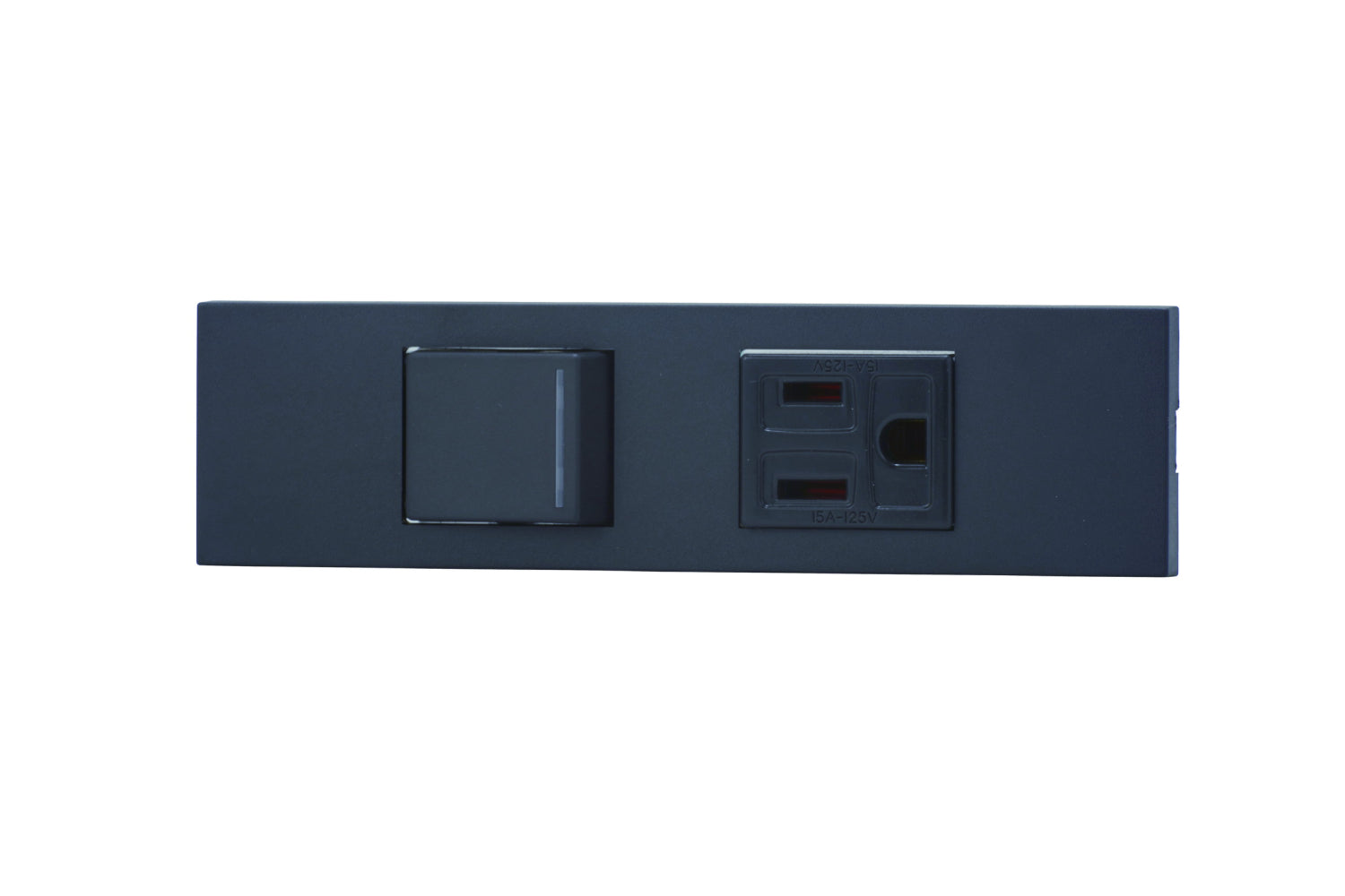 KAG-2541｜NKシリーズ家具・機器用3路ガイドランプ付き
スイッチ＋接地コンセントセット (SB色) NK 家具・機器用 ガイドランプ付 SB色