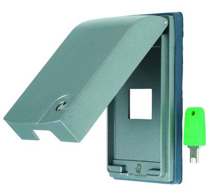 MBP-1UWKY｜金属防滴プレート キー付き1個用 キー付き1個用