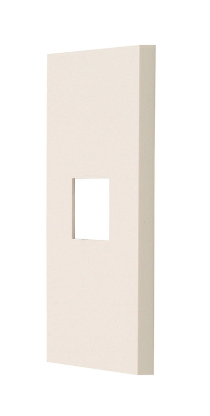 NKP-1UF-PW｜NKシリーズプレート 1連用 1個口(PW色) NKシリーズ 1個口 PW色