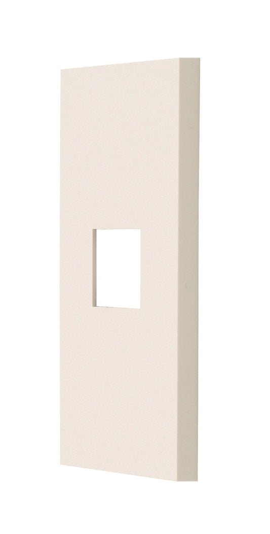 NKP-1UF-PW｜NKシリーズプレート 1連用 1個口(PW色) NKシリーズ 1個口 PW色