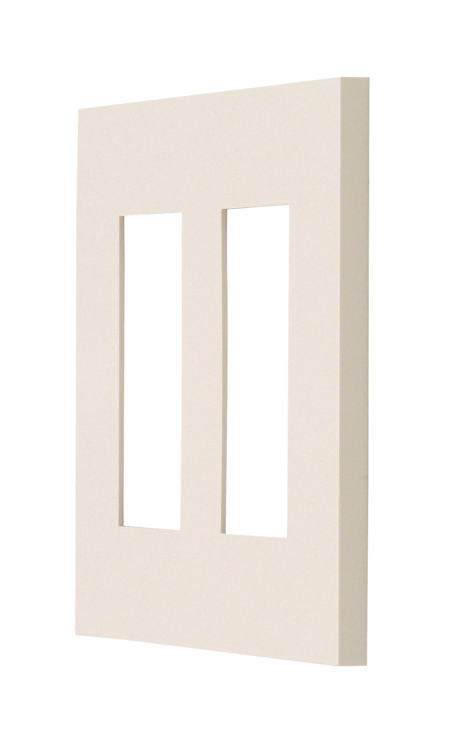 NKP-3UF-2-PW｜NKシリーズプレート 2連用 6個口(PW色) NKシリーズ 6個口 PW色