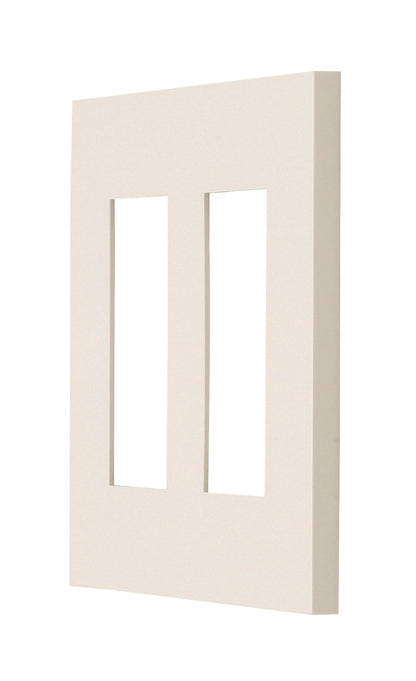 NKP-3UF-2-PW｜NKシリーズプレート 2連用 6個口(PW色) NKシリーズ 6個口 PW色