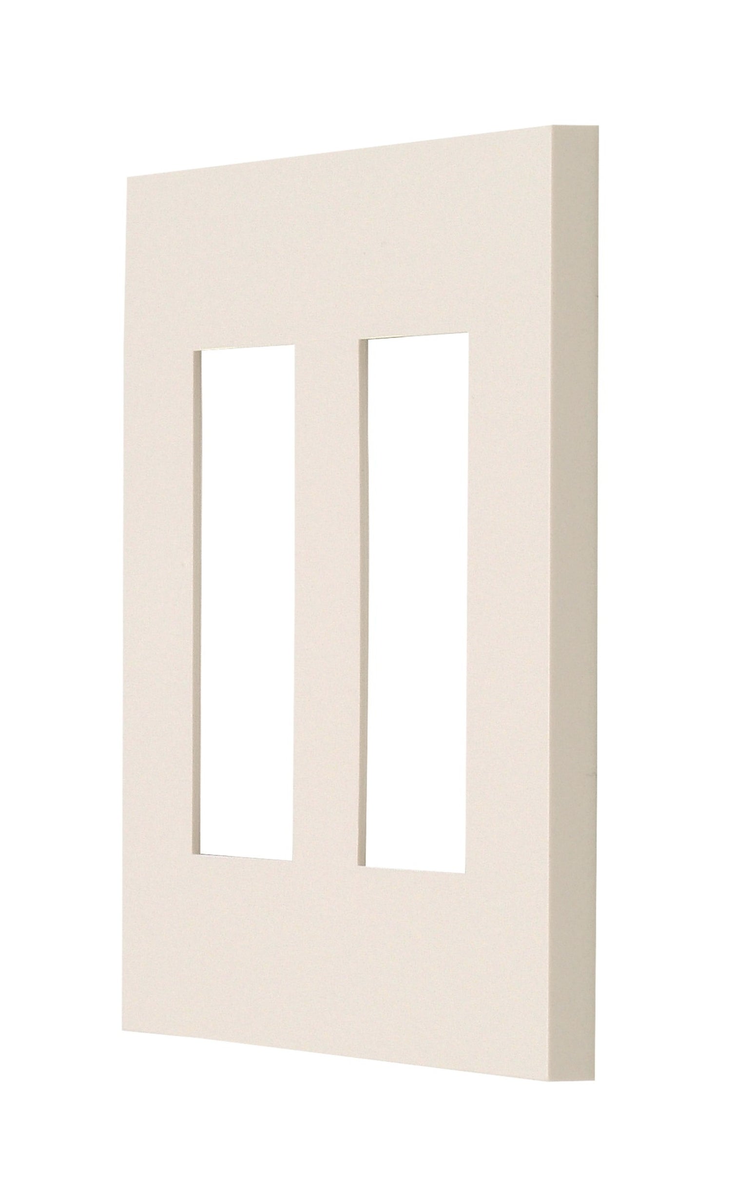 NKP-3UF-2-PW｜NKシリーズプレート 2連用 6個口(PW色) NKシリーズ 6個口 PW色