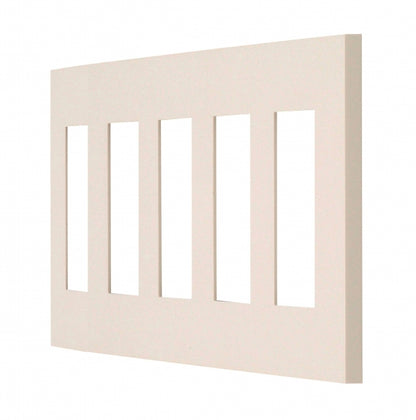 NKP-3UF-5-PW｜NKシリーズプレート 5連用 15個口(PW色) NKシリーズ 15個口 PW色