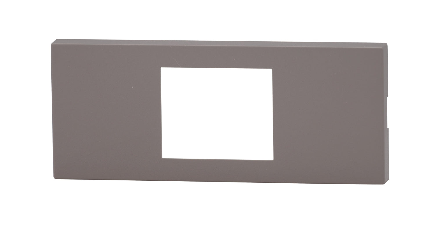 NKPN-1UP-SG｜NKシリーズ家具・機器用プレート 1個口 (SG色) NKシリーズ ソリッドグレー