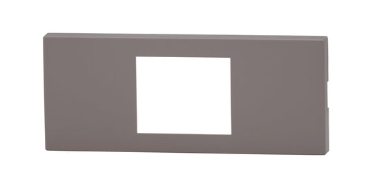 NKPN-1UP-SG｜NKシリーズ家具・機器用プレート 1個口 (SG色) NKシリーズ ソリッドグレー